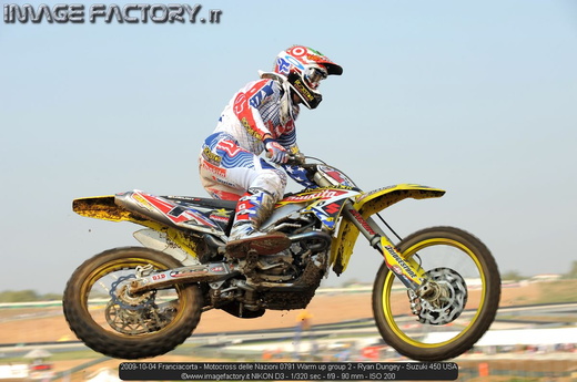 2009-10-04 Franciacorta - Motocross delle Nazioni 0791 Warm up group 2 - Ryan Dungey - Suzuki 450 USA